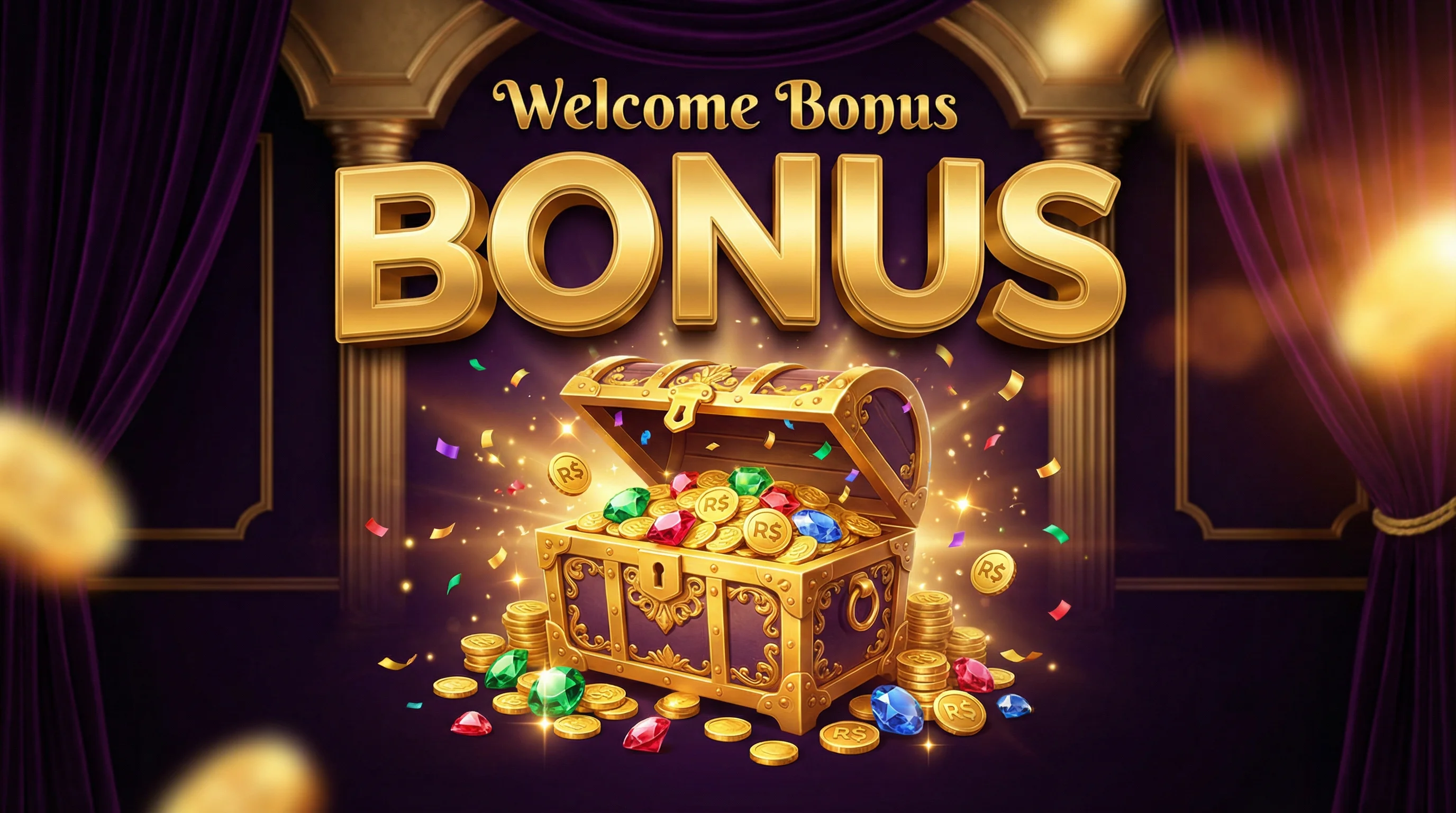 Bônus de Boas-Vindas bet nacional - R$ 5.000 + 200 Giros Grátis